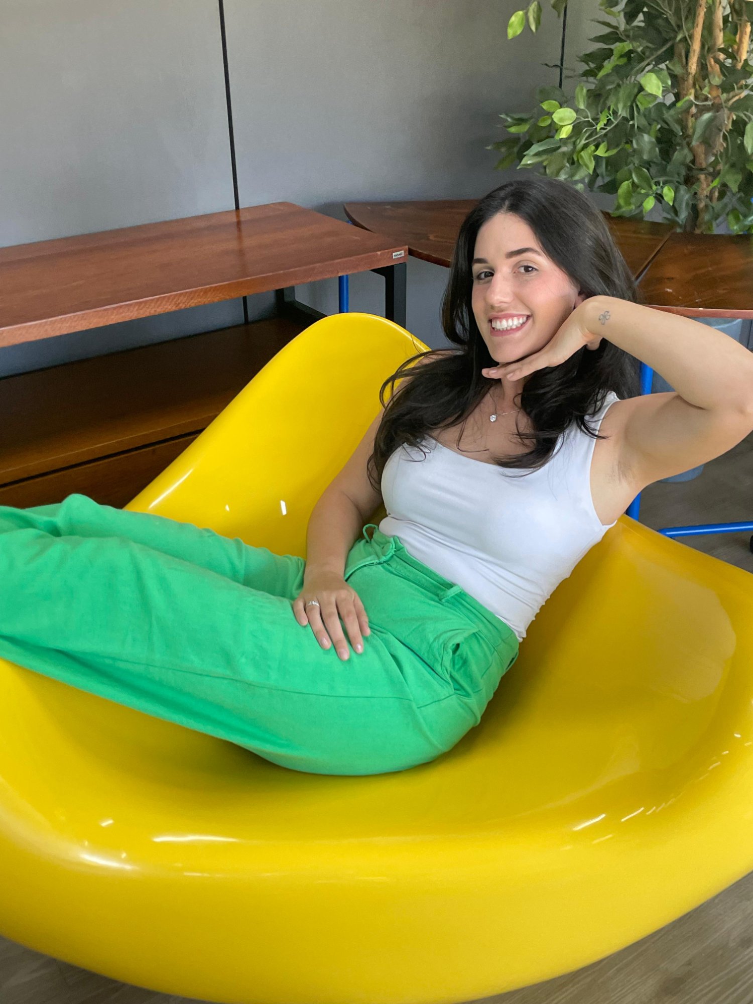Carina, professora de inglês
